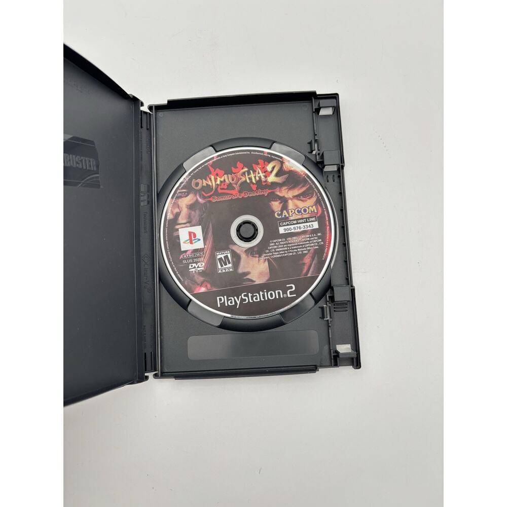 Onimusha 2: Samurai's Destiny (Sony PlayStation 2) PS2 Tested Works. Disc Only.
